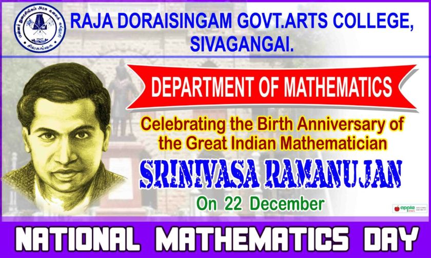 Ramanujan day Banner